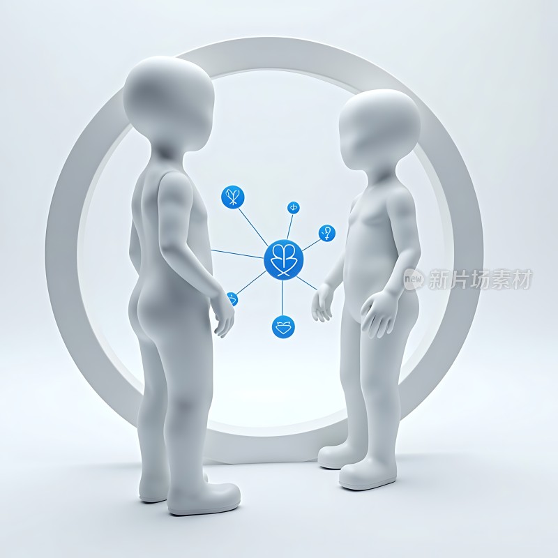 心灵交流连接你我他