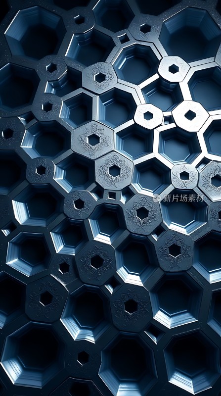 六边形金属结构