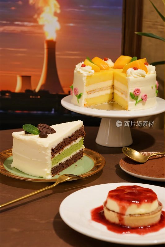 美食甜点展示图