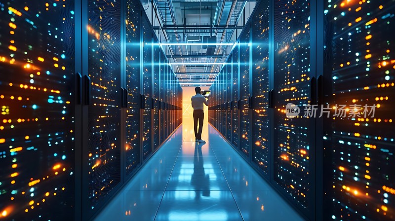 科技探索数据中心里的未来之光
