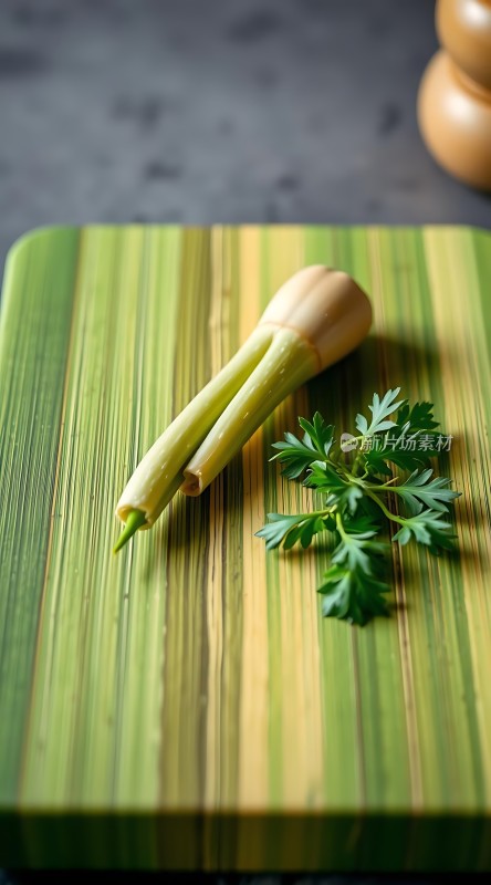 蒜苗香菜配菜板