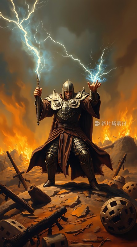 战火中的闪电使者