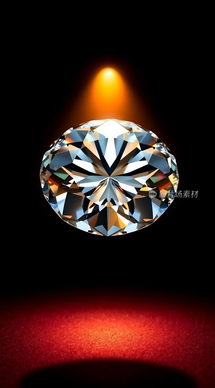 璀璨钻石闪耀光芒