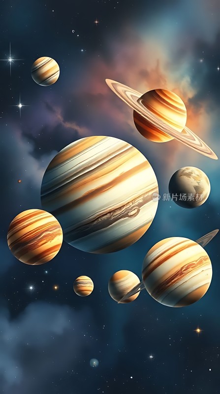 行星交响曲太阳系的壮丽画卷
