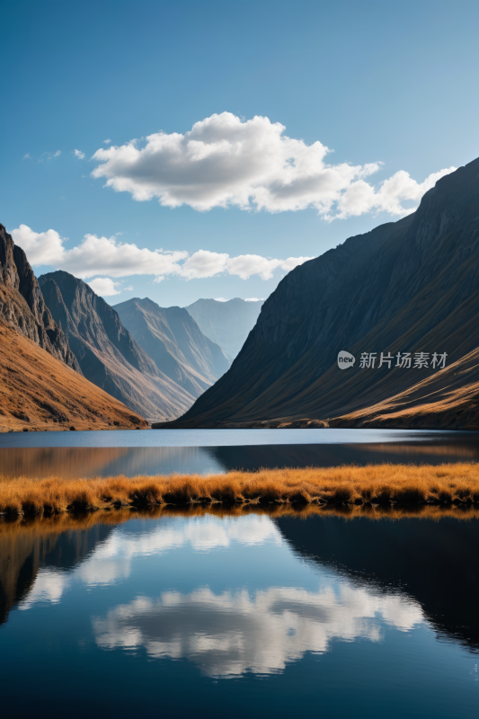 蓝天白云高清风景摄影图片