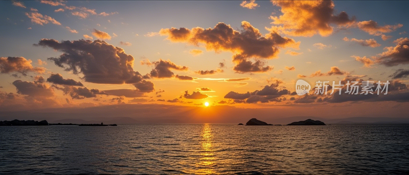 大海日出 海上日出
