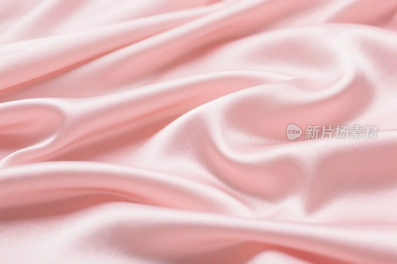 粉色丝绸布料纹理