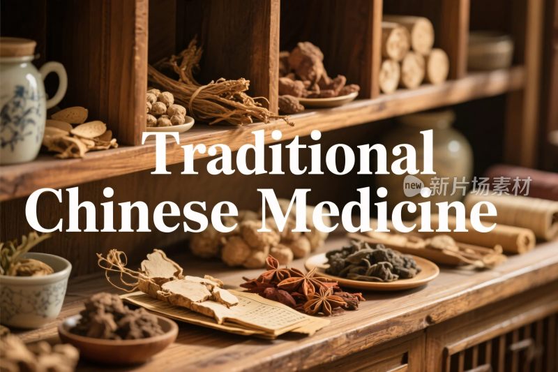 中医药材展示场景