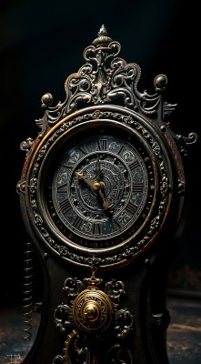 古铜色时钟 古铜色时钟