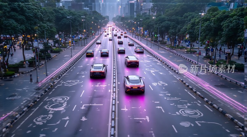 未来之城智能交通