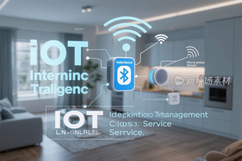 智能家居物联网概念图