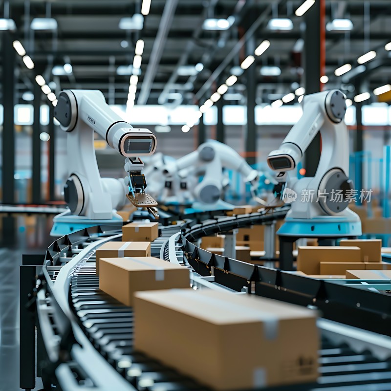 智能机器人生产线上的高效搬运作业