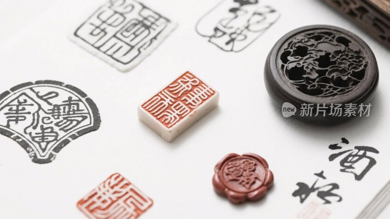 印章书法艺术展示