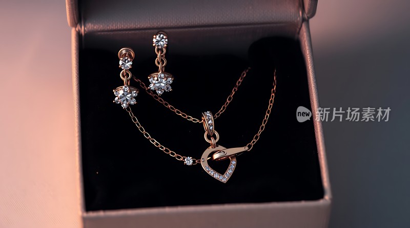 精致珠宝套装展示