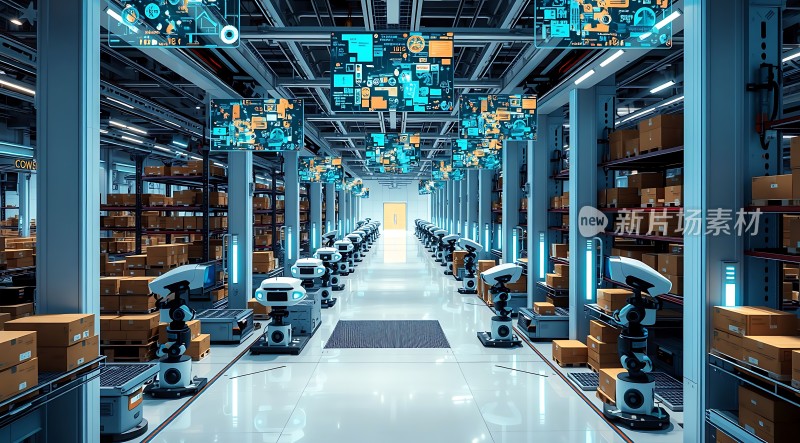 智能仓库机器人协作高效物流管理