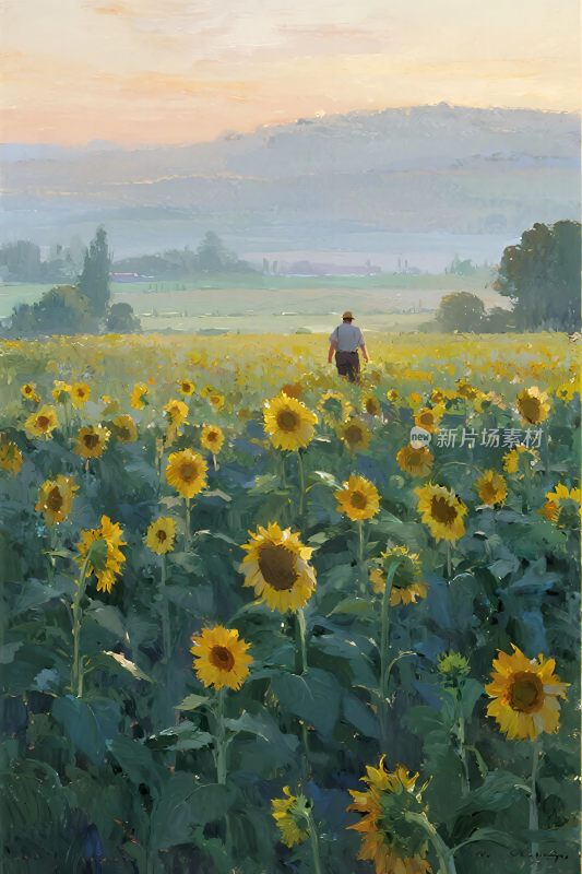 向日葵田野风景