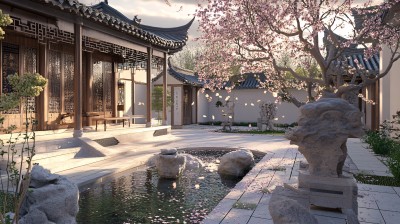 中式风格庭院 中式风格庭院