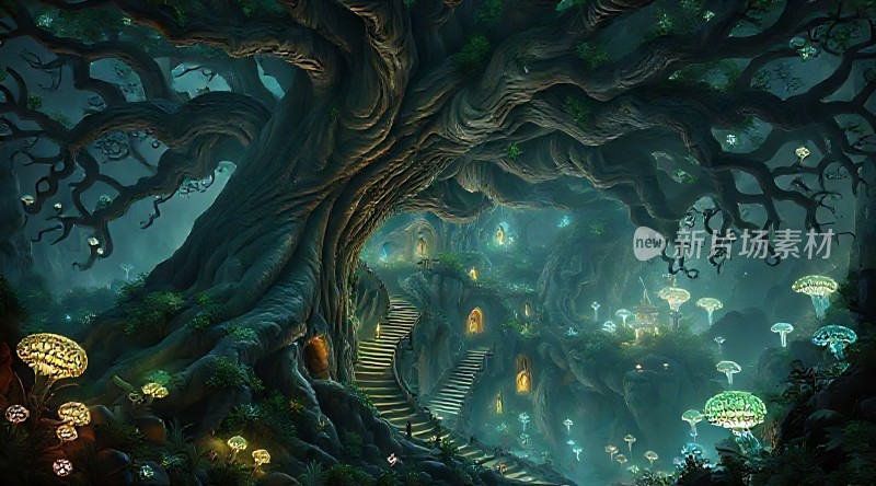 神秘森林秘境探险之旅