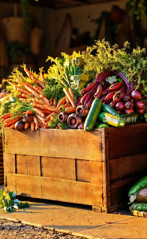 新鲜蔬菜大丰收
