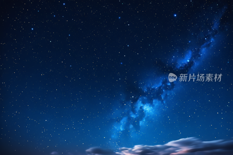 星空夜空一大片乳白色高清背景图片