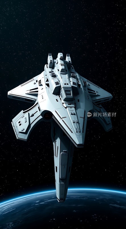 星际飞船遨游宇宙