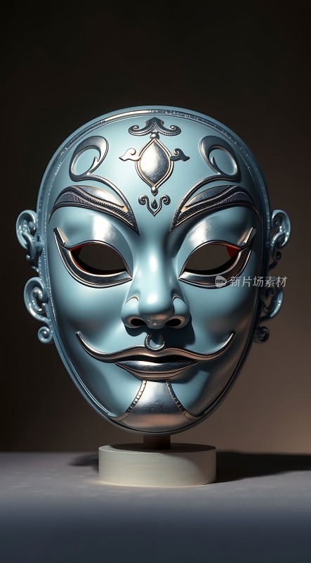 精致面具艺术展示