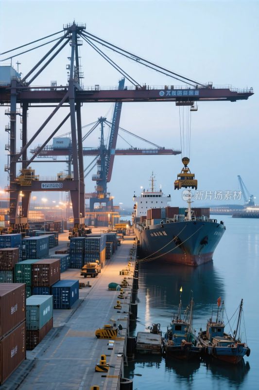 港口货运作业场景
