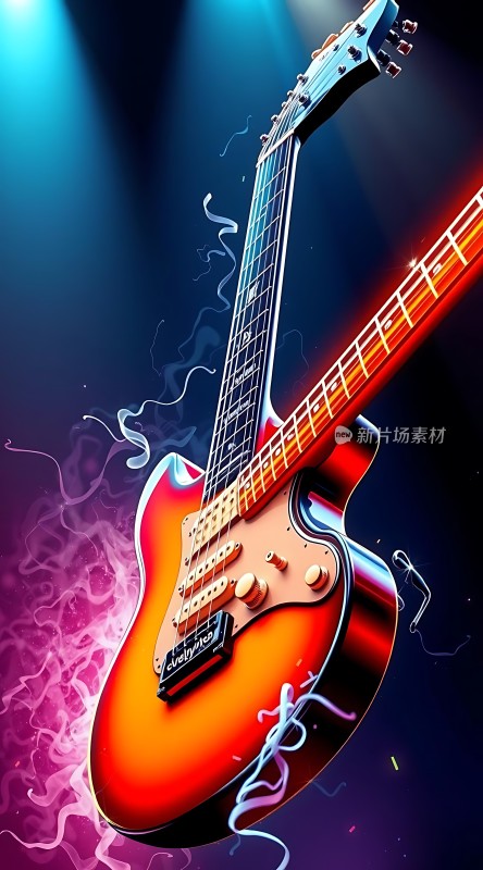 炫彩电吉他