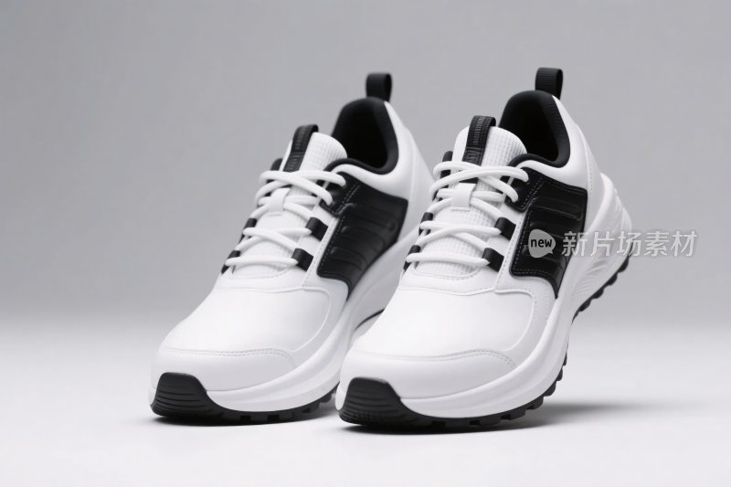黑白运动鞋展示图