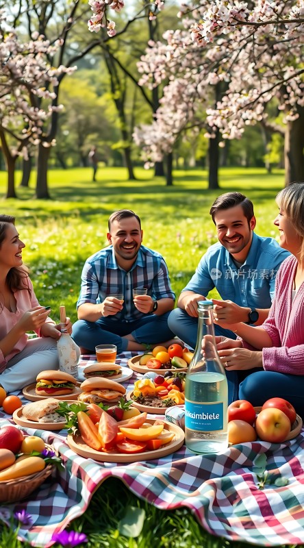 春日野餐共享美好时光
