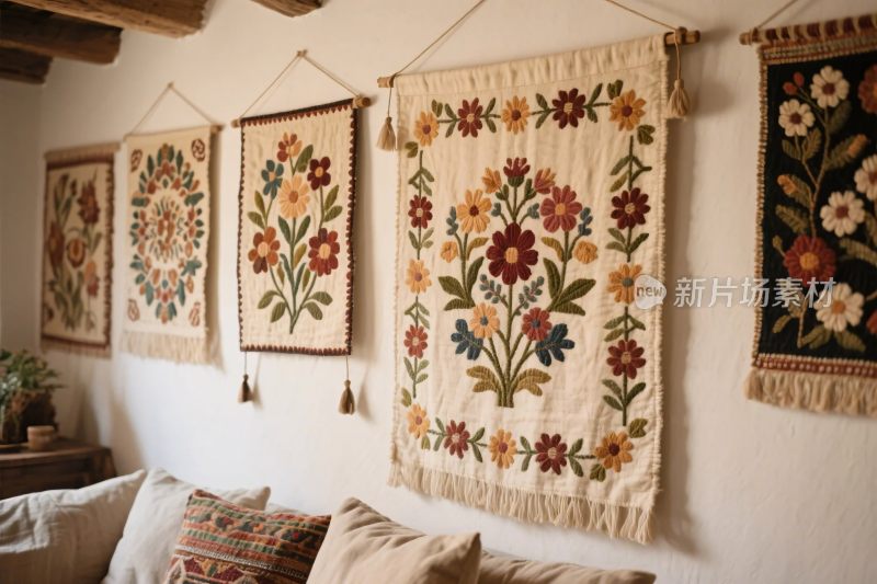 室内墙面挂毯装饰