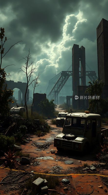 废弃都市中的希望之光