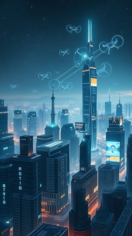 未来之城科技与建筑的交响曲