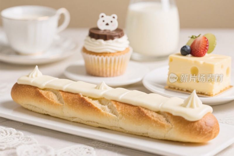 甜品美食展示图