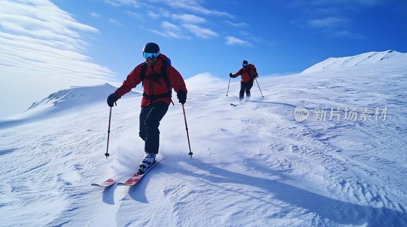 山地雪鞋行走