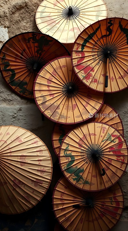 传统油纸伞艺术展示