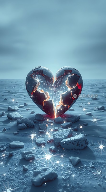 破碎的心与闪耀的光芒