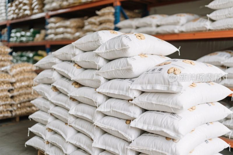 仓库货物堆放场景