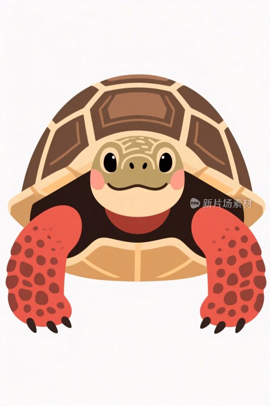 卡通乌龟插画