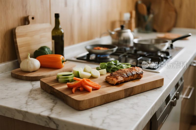 厨房烹饪食材准备