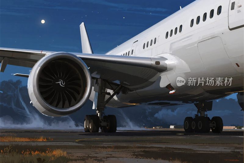 大型客机机场起降
