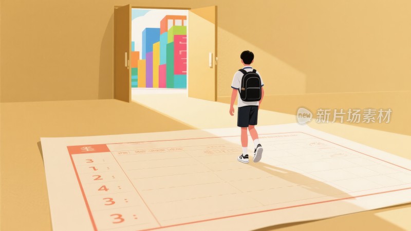 试卷上的求学之路，学生教育成长高考