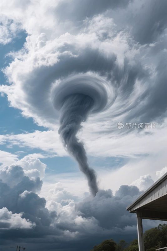 龙卷风天空景观