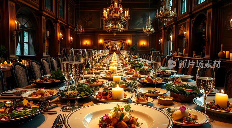 豪华宴会厅盛宴