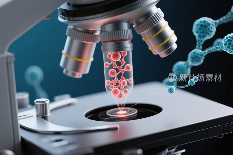 显微镜下微生物观察