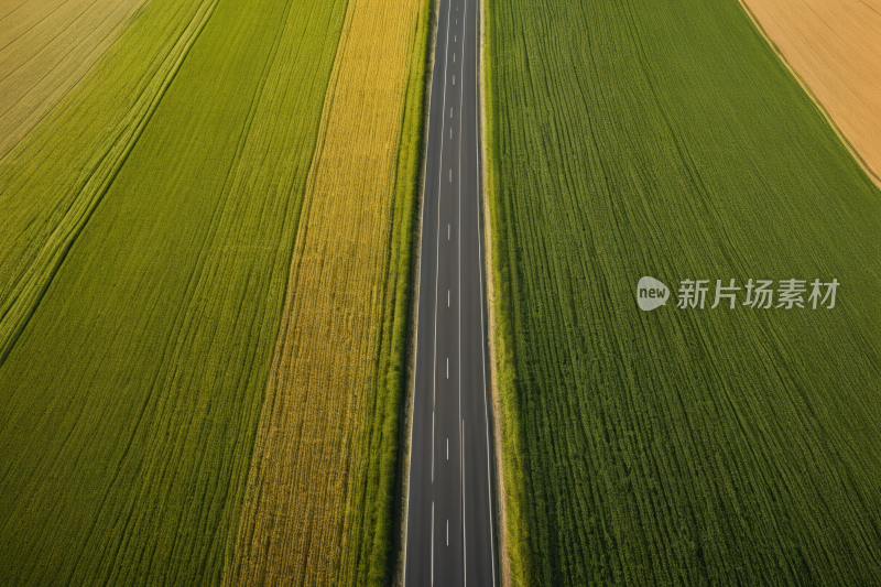 田野的道路的草图高清背景图片