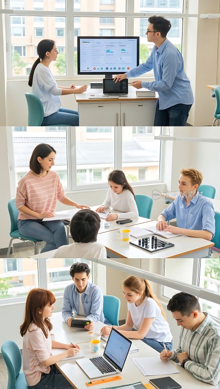 团队协作头脑风暴会议