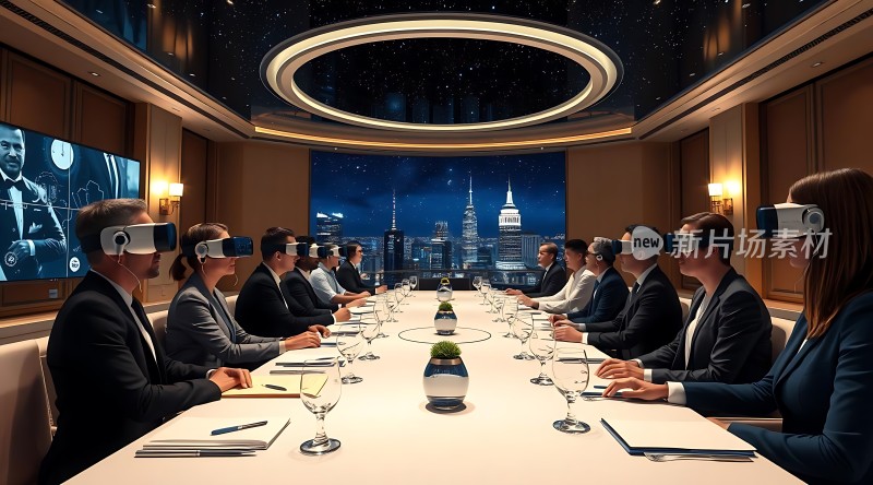 虚拟现实会议未来商务新体验