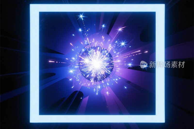 科技光效插画