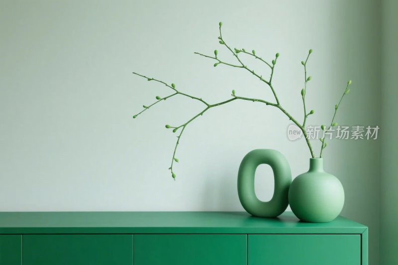 简约绿植室内布置